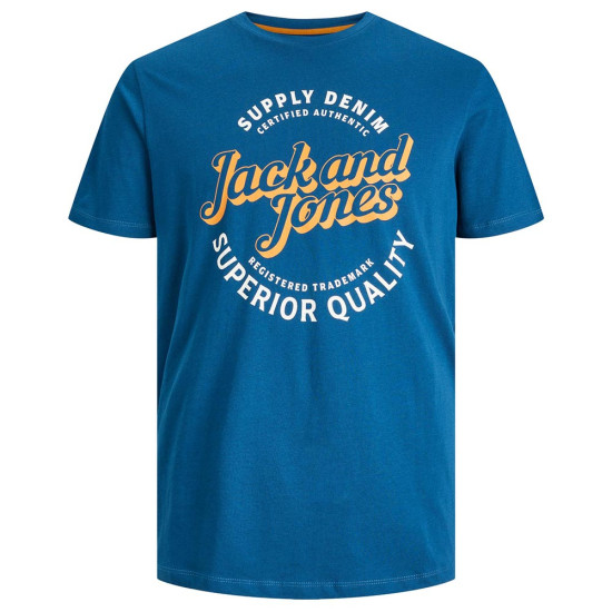 Jack & Jones Ανδρική κοντομάνικη μπλούζα Crew Neck